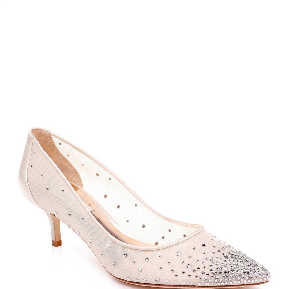 Badgley Mischka Felicity Kitten Heels